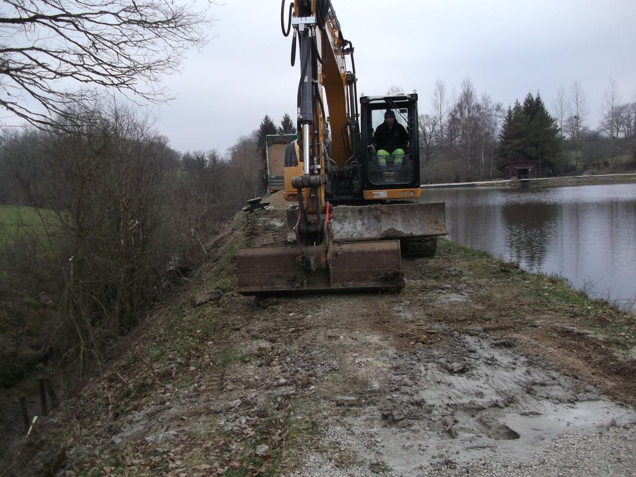 2ème jour de travaux, le 23.02