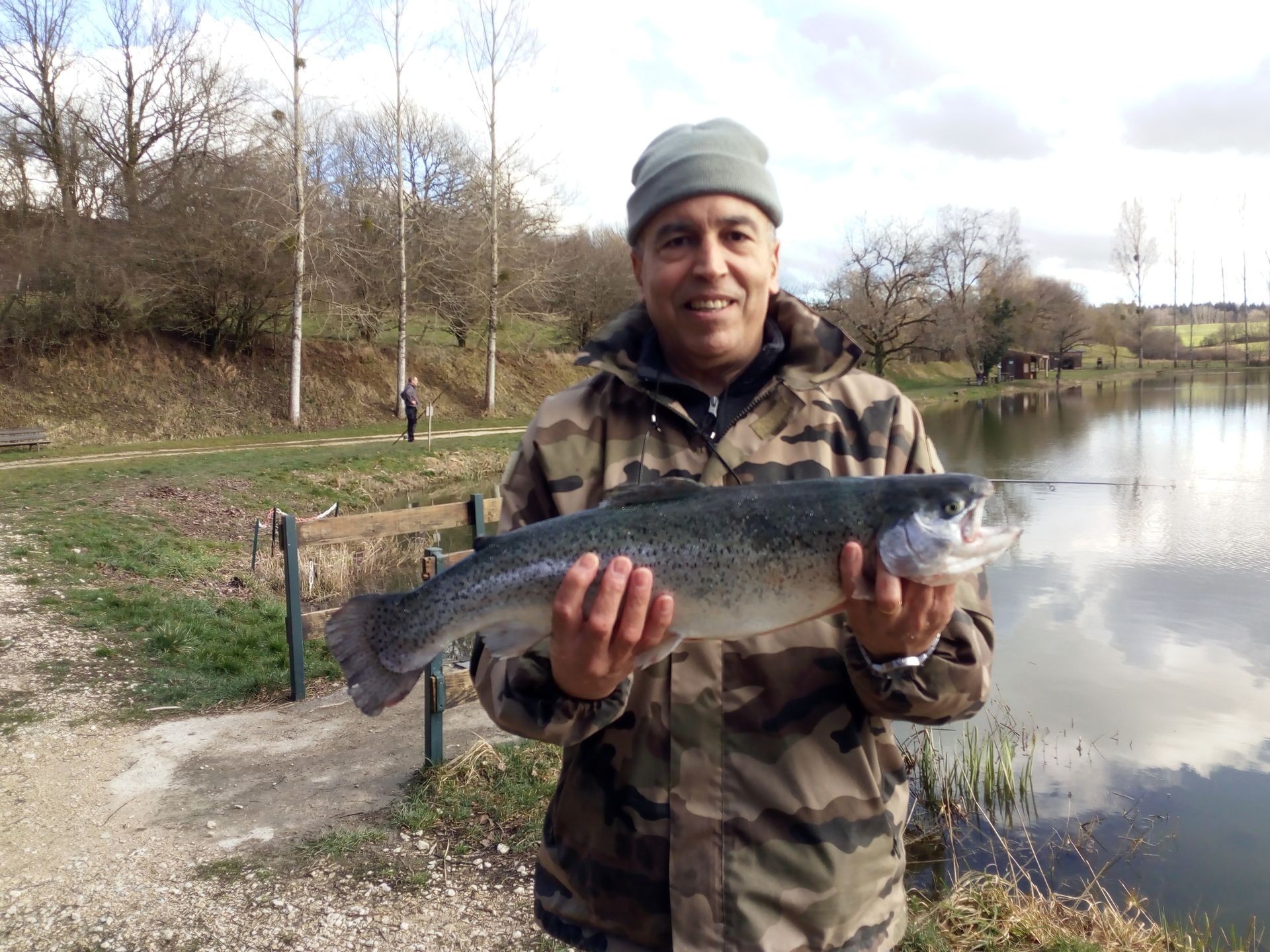 Et c'est au tour d'ALI, le 11 mars, 63 cm pour 2kg480 vidée