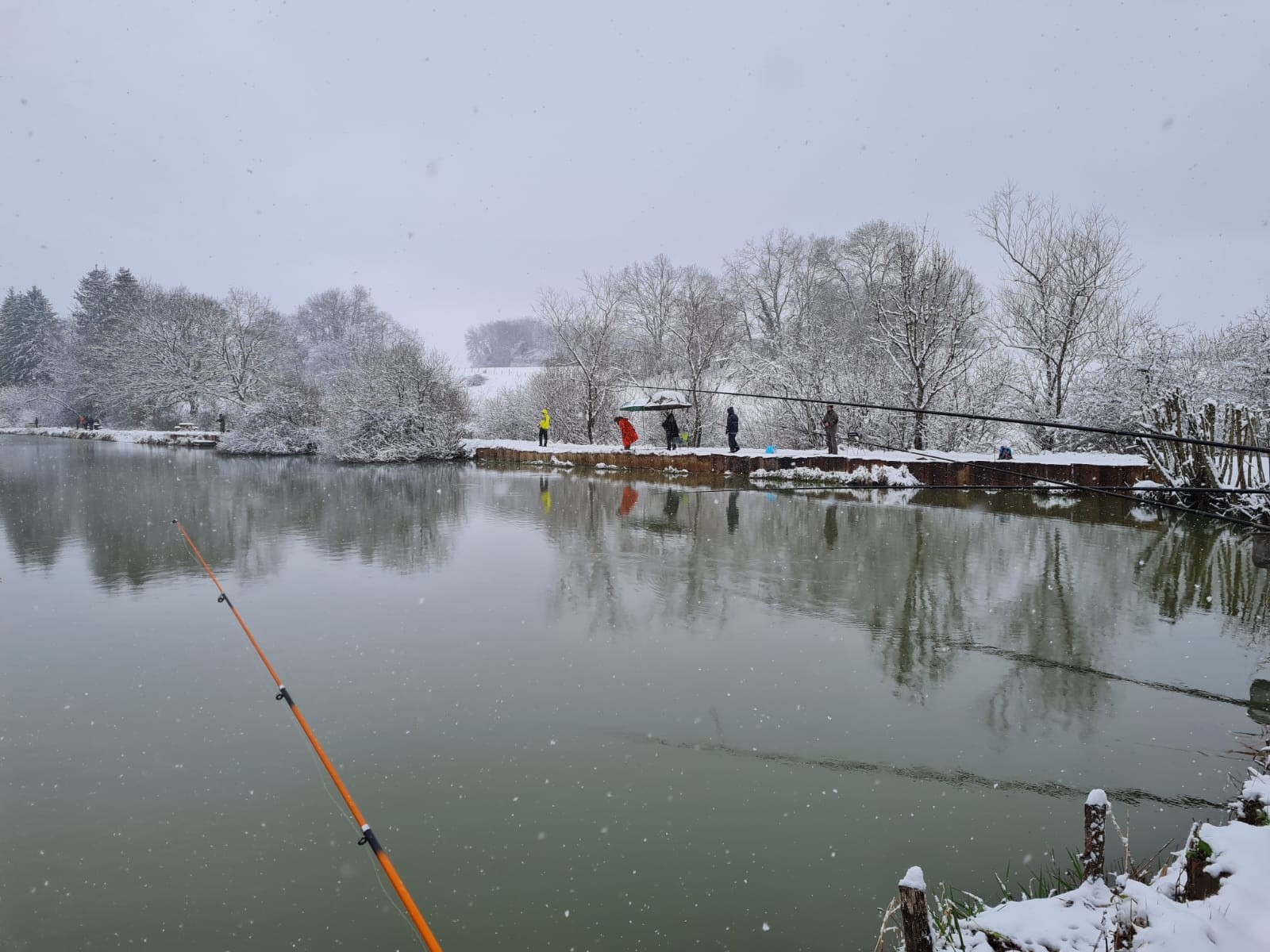 Rien n'arrête les pêcheurs