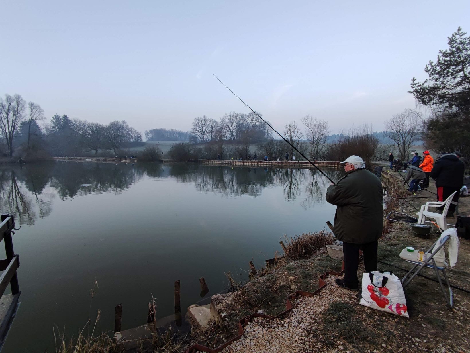 Les pêcheurs sont venus nombreux